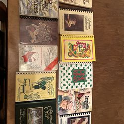 13 Cookbooks- $20.00