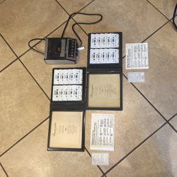 Pianocorder Tape Deck And 2 Volumes Of Tapes 