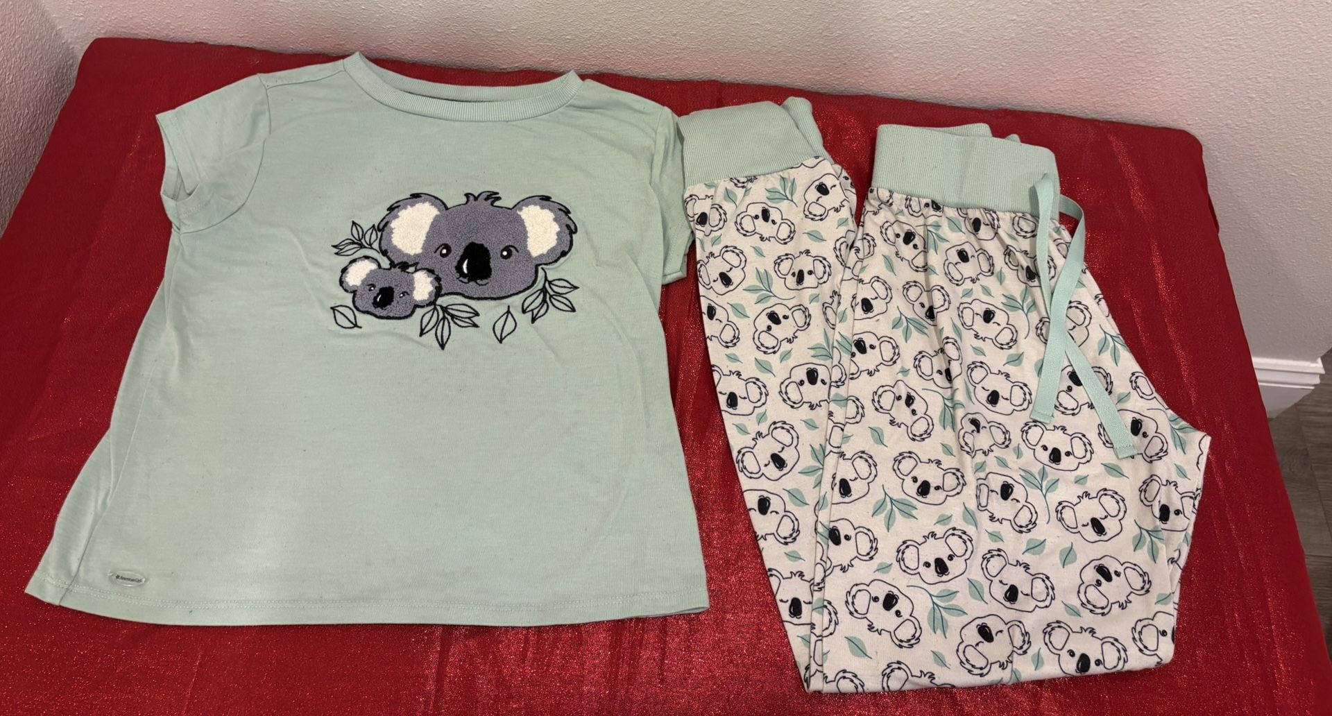 American Girl - Koala PJ Set kids Girls Size M 10-12 - Simi Valley 
