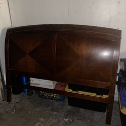 Cal King Size Frame & metal Frame