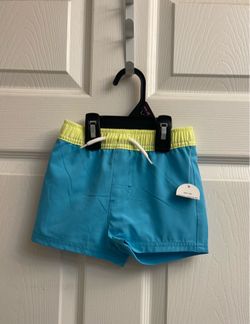 Brand new Baby Boy aqua swim shorts size 12 months