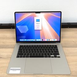 15" MacBook Air M3 8 Core*Apple Care Plus Warranty till 2027