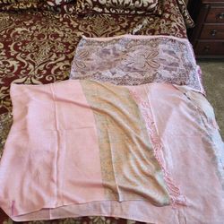 Set of 2 Soft Paisley Scarves - New/Never Used