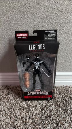 Marvel legends symbiote Spider-Man figure Kingpin BAF wave