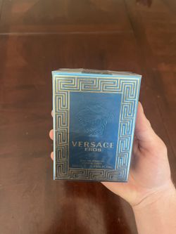 Versace Eros by Versace 3.4 Fl Oz Eau De Parfum Cologne Spray Mens New & Sealed