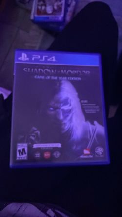 Middle-earth: Shadow of Mordor Game of the Year Edition (PS4) - Great Condition! Be