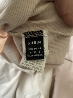 SHEIN beige romper 