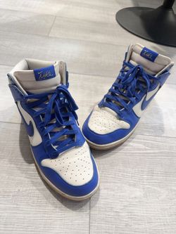 Nike Dunk High Retro SE Phantom Racer Blue Gum FV6612-001 Mens 11