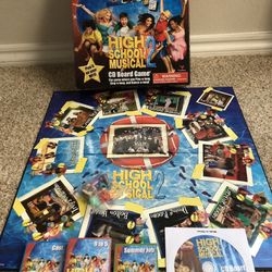 High School Musical 2 CD Board Game