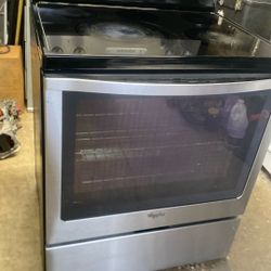 Stainless Steel Whirlpool Glass Electric 