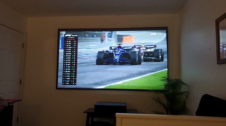 100 Inch ALR Screen For Ultra Short Throw Projector. Screen Only, No Trades