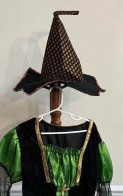 Child Witch Costume Fits 7-9 Yo Just $5