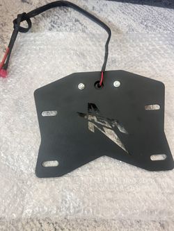 Universal LED License Plate Bracket Kit Fit Can-Am, Polaris