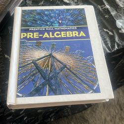 Pre-Algebra