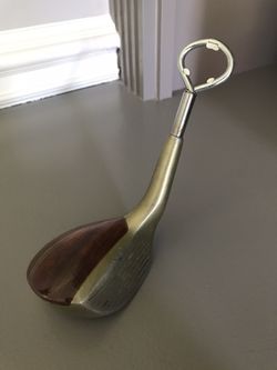 Custom Made bottle opener for golf enthusiast