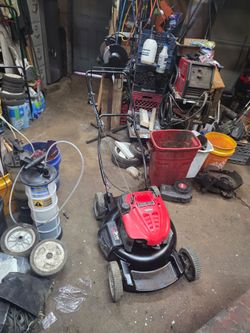 Black Mulching Push Lawnmower