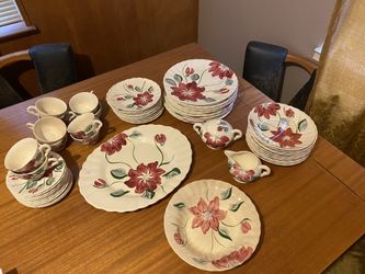 Blue Ridge USA dinnerware 60pieces