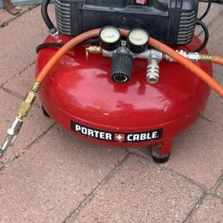 6 Gls Pancake Compressor Porter Cable In Good Shape 
