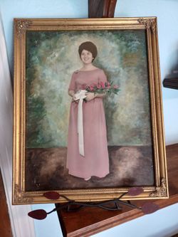 #1673, American portrait painting