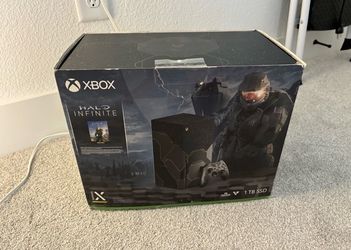 🔥🔥Microsoft Xbox Series X 1TB Console Halo Infinite Limited Edition Bundle MIB