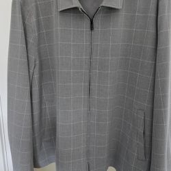 Men's Slim Fit Jacket [Gray)