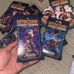 Rift Bound League Of Legends Origins Booster Pack