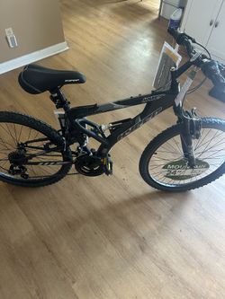 24" Hyper Bicycles Havoc Mountain Bike, Youth/Adult, Recommended Ages 10-14 Years Old, Black