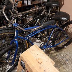 Two Schwinn Cruisers 