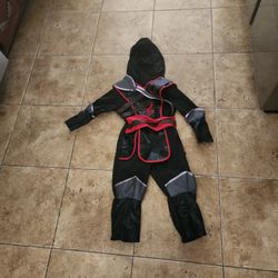 Ninja Costume Child Size 3-4