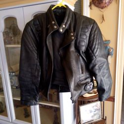 Heavy Leather Jacket 