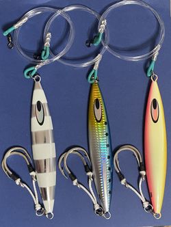 Handcrafted Diawa SK Jigs With Leader
