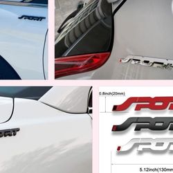 Sport Badge Emblem Adhesive Back Each Sold Separately SHIPPING AVAILABLE