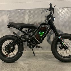 New - 52V 1500/2500W Electric E-bike, 45mph, 73 Style/Heavy Duty Reversed Front Fork