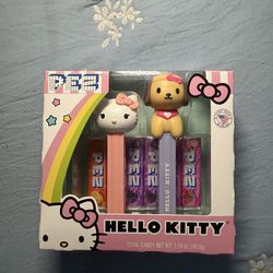 Hello kitty ad friends pez candy dispenser