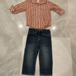Boys 3/4  Dress Set 