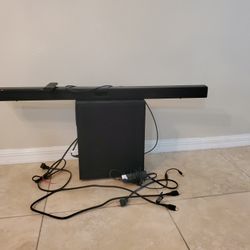 Samsung Soundbar & Bluetooth Subwoofer