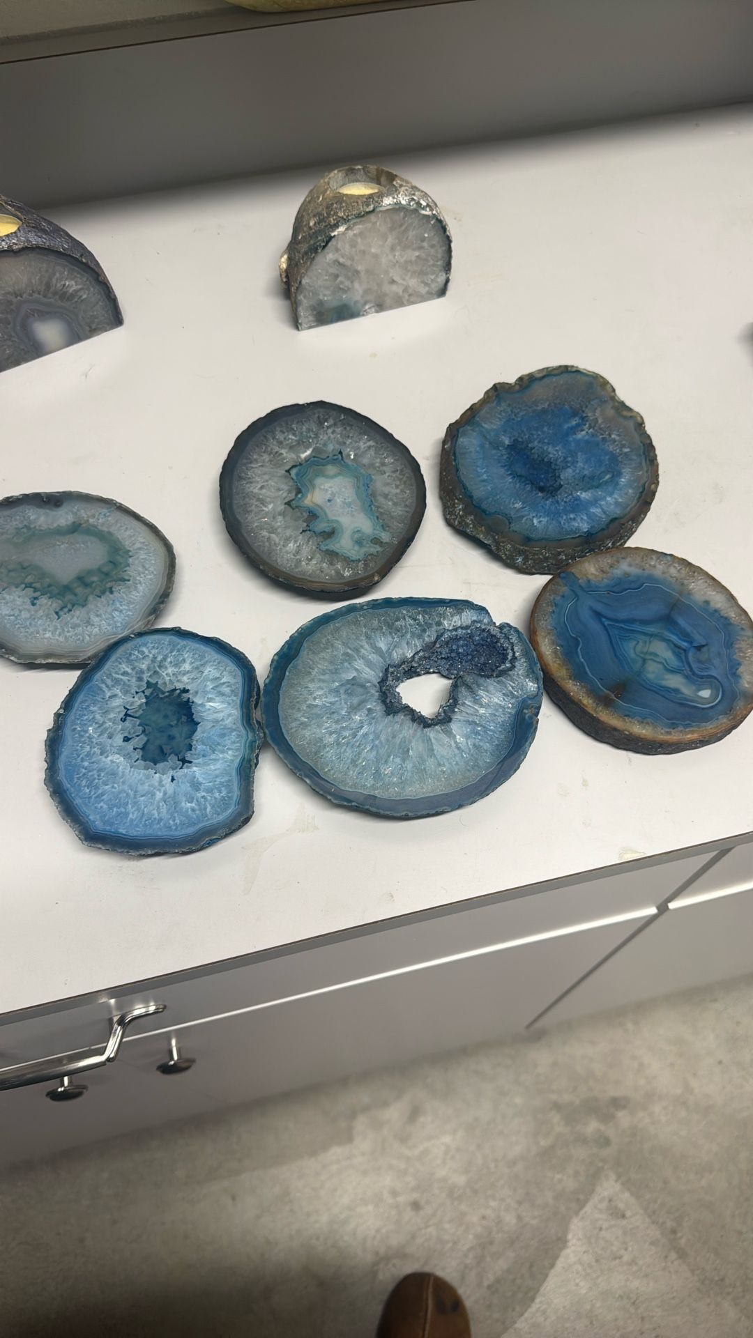 Geo/stone Coasters