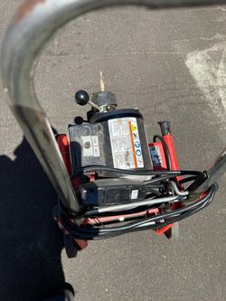 Drain Cleaning Snake Auger Machine