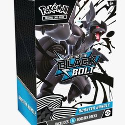 Black Bolt Booster Bundle Pokemon