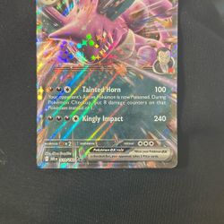 Pokémon STEAL!!! Team Rocket's Nidoking EX With Team Rockets HOUNDOOM Destined Rivals Pokemon English In Hand