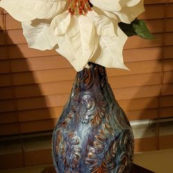 Vase With Artificial Flower