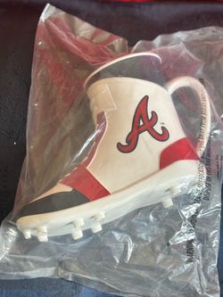 Atlanta Braves Baseball Cleat Shaped Mug