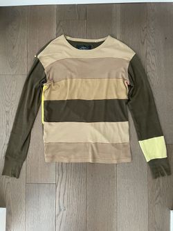 Vintage Homecore Long Sleeve Tshirt Patchwork