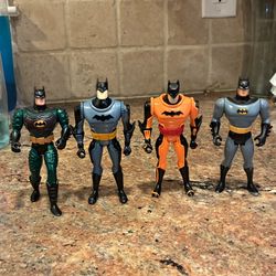 Vintage Kenner Batman Animated Series Lot 1992–1995 Combat Belt + Variants