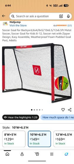 Soccer goalie