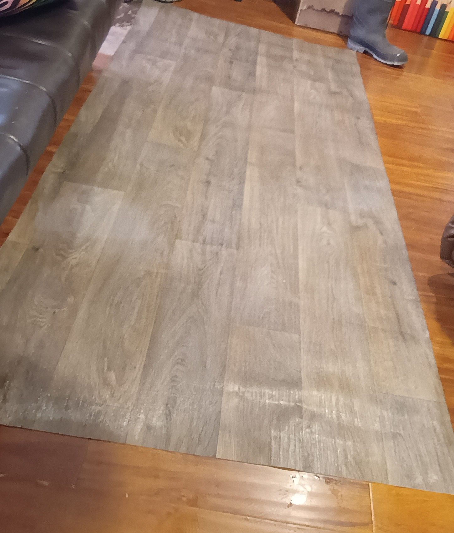 Vinyl sheet non stick