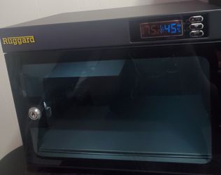 Ruggard EDC-18L Electronic Dry Cabinet (18L, Black)

