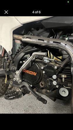 Orion street legal pit bike deals