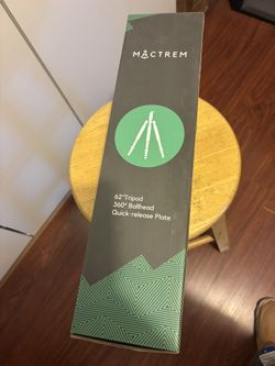 62”Tripod 360’ Ball head Quick-released Plate,Heave Duty For Travel 