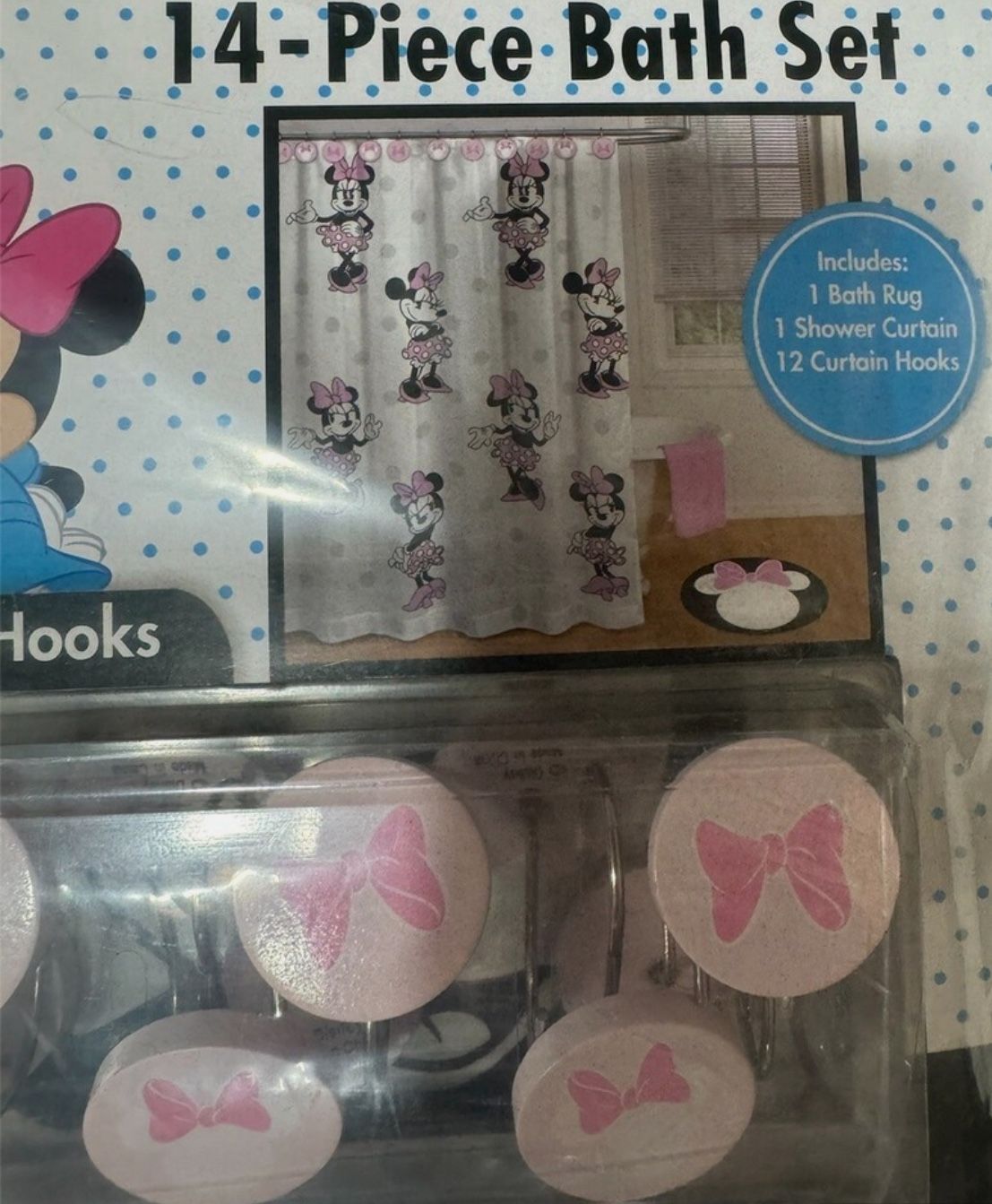 Disney Minnie Mouse Bathroom Set